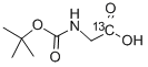 CAS#: 97352-64-2， N-[(1,1-Dimethylethoxy)Carbonyl]-Glycine-1-13C