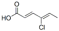 CAS#: 97552-61-9， 4-Chlorohexa-2,4-Dienoic Acid
