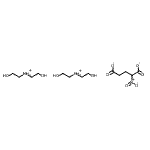 CAS#: 97552-85-7， bis(2-hydroxyethyl)ammonium, 2-nitropentanedioate