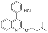 CAS#: 97633-89-1， 4-Phenyl-2-((2,2-Dimethylamino)Ethoxy)Quinoline Hydrochloride