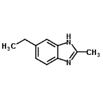 CAS 登录号：97863-20-2， 6-乙基-2-甲基-1H-苯并咪唑