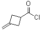 结构式 CAS# 98198-78-8, 3-亚甲基环丁烷甲酰氯