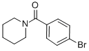 structure of CAS# 98612-93-2, (4-Bromophenyl)-1-Piperidinyl-Methanone;(4-Bromophenyl)-(1-Piperidyl)Methanone;(4-Bromophenyl)-Piperidino-Methanone;(4-Bromophenyl)-Piperidin-1-Yl-Methanone