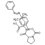 CAS#: 98640-71-2， 1-[({4-[(E)-Phenyldiazenyl]benzyl}oxy)carbonyl]prolylleucine