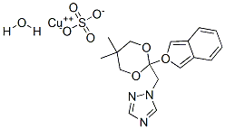 CAS#: 98710-86-2， Copper 1-[(2-Benzofuran-2-Yl-5,5-Dimethyl-1,3-Dioxan-2-Yl)Methyl]-1,2, 4-Triazole Sulfate Hydrate