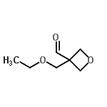 CAS 登录号：98962-73-3， 3-(乙氧基甲基)-3-氧杂环丁烷甲醛