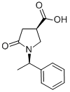 结构式 CAS# 99735-43-0, (1'R,3R)-1-(1'-苯基乙基)-5-氧代-3-吡咯羧酸