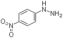 结构式 CAS# 100-16-3, 4-硝基苯肼; 对硝基苯肼