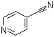structure of CAS# 100-48-1, 4-Cyanopyridine;4-Pyridinecarbonitrile; Isonicotinonitrile