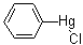 structure of CAS# 100-56-1, Phenylmercury chloride;PMC; PMC (fungicide); Phenyl chloromercury; Phenylmercuric chloride; Phenylmercury(II) chloride