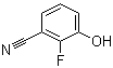 结构式 CAS# 1000339-24-1, 2-氟-3-羟基苯甲腈