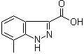 structure of CAS# 1000340-53-3, 7-Methyl-1H-indazole-3-carboxylic acid