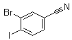 结构式 CAS# 1000577-94-5, 3-溴-4-碘苯甲腈