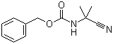 structure of CAS# 100134-82-5, Benzyl (1-cyano-1-methylethyl)carbamate;benzyl N-(2-cyanopropan-2-yl)carbamate