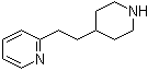 结构式 CAS# 1001754-72-8, 2-[2-(4-哌啶基)乙基]吡啶