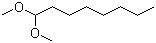 1,1-Dimethoxyoctane molecular structure (CAS 10022-28-3)