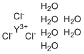 structure of CAS# 10025-94-2, Yttrium trichloride hexahydrate;Yttrium chloride hexahydrate