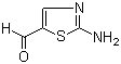 2-Amino-5-formylthiazole molecular structure (CAS 1003-61-8)
