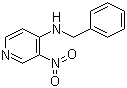 结构式 CAS# 100306-70-5, 4-苄氨基-3-硝基吡啶