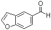结构式 CAS# 10035-16-2, 1-苯并呋喃-5-甲醛