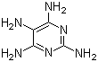 结构式 CAS# 1004-74-6, 2,4,5,6-四氨基嘧啶