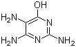 结构式 CAS# 1004-75-7, 6-羟基-2,4,5-三氨基嘧啶