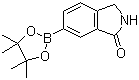 结构式 CAS# 1004294-80-7, 1-异吲哚酮-6-硼酸频哪醇酯