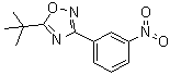 结构式 CAS# 1004398-30-4, 5-叔丁基-3-(3-硝基苯基)-1,2,4-恶二唑
