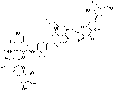 Notoginsenoside FP2 molecular structure (CAS 1004988-75-3)