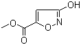 structure of CAS# 10068-07-2, Methyl 3-hydroxyisoxazole-5-carboxylate;Methyl 3-hydroxy-5-isoxazolecarboxylate
