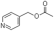 structure of CAS# 1007-48-3, 4-Acetoxymethylpyridine;Pyridine-4-methyl acetate; 4-(Acetoxymethyl)pyridine