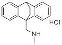 structure of CAS# 10085-81-1, Benzoctamine hydrochloride;N-methyl-1-(1-tetracyclo[6.6.2.02,7.09,14]hexadeca-2,4,6,9,11,13-hexaenyl)methanamine;hydrochloride