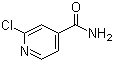 结构式 CAS# 100859-84-5, 2-氯吡啶-4-甲酰胺