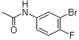 结构式 CAS# 1009-75-2, 3'-溴-4'-氟乙酰苯胺