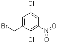 结构式 CAS# 1009349-32-9, 1-(溴甲基)-2,5-二氯-3-硝基苯