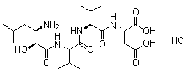 结构式 CAS# 100938-10-1, Amastatin hydrochloride