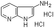 结构式 CAS# 100960-08-5, 1H-吡咯并[2,3-b]吡啶-3-胺盐酸盐