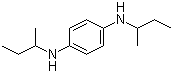 structure of CAS# 101-96-2, N,N'-Bis(1-methylpropyl)-1,4-phenylenediamine;N,N'-Di-sec-butyl-p-phenylenediamine