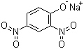 结构式 CAS# 1011-73-0, 2,4-二硝基酚钠