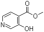 结构式 CAS# 10128-72-0, 3-羟基异烟酸甲酯