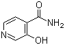 结构式 CAS# 10128-73-1, 3-羟基异烟酰胺