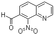 结构式 CAS# 101327-87-1, 8-硝基喹啉-7-甲醛