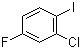 structure of CAS# 101335-11-9, 2-Chloro-4-fluoroiodobenzene;2-Chloro-4-fluoro-1-iodobenzene