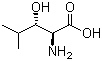 (2S,3R)-(+)-2-Amino-3-hydroxy-4-methylpentanoic acid molecular structure (CAS 10148-71-7)