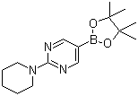 结构式 CAS# 1015242-08-6, 2-哌啶基嘧啶-5-硼酸频哪醇酯