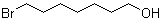 structure of CAS# 10160-24-4, 7-Bromo-1-heptanol