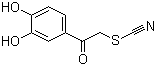 structure of CAS# 101714-41-4, Thiocyanic acid 2-(3,4-dihydroxyphenyl)-2-oxoethyl ester;Thiocyanic acid 3,4-dihydroxyphenacyl ester; BIX; BiP inducer X
