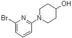 结构式 CAS# 1017781-64-4, 1-(6-溴-2-吡啶基)-4-哌啶醇