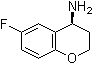 结构式 CAS# 1018978-85-2, (4S)-6-氟-3,4-二氢-2H-1-苯并吡喃-4-胺