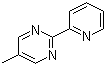 structure of CAS# 10198-79-5, 5-Methyl-2-(2-pyridyl)pyrimidine;5-Methyl-2-(2-pyridyl)pyrimidine